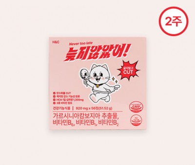 늦지않았어! 다이어트보조제 2주 구성